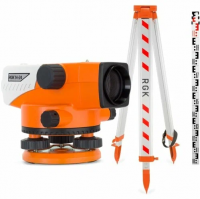 Комплект 3в1: нивелир RGK N-24 + штатив, рейка 7м Комплект 3в1: нивелир RGK N-24 + штатив, рейка 7м